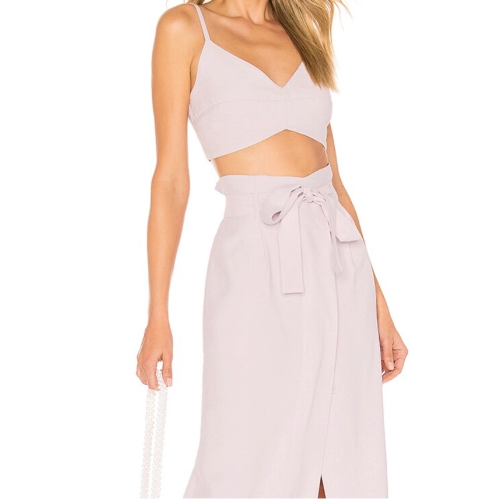Lilac 2 piece midi Skirt Set - Revolve